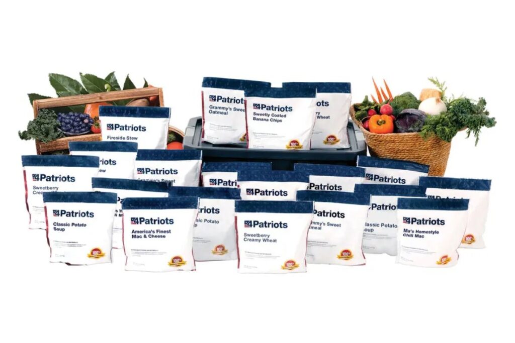 4Patriots 4 Week Emergency Food Kit Hero