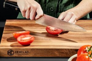 Hexclad Damascus Steel Knife Set, 6 pc Hero