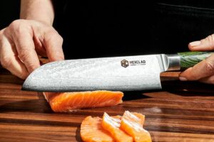 Hexclad Essential Damascus Steel Knife Set, 6 pc Hero